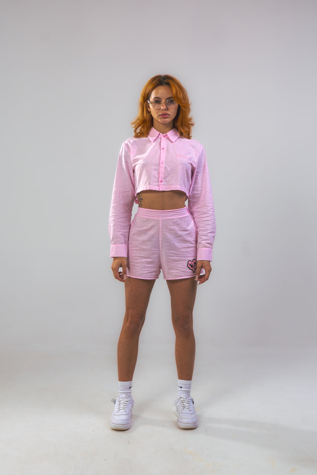 Pink Lady Linen Shirt