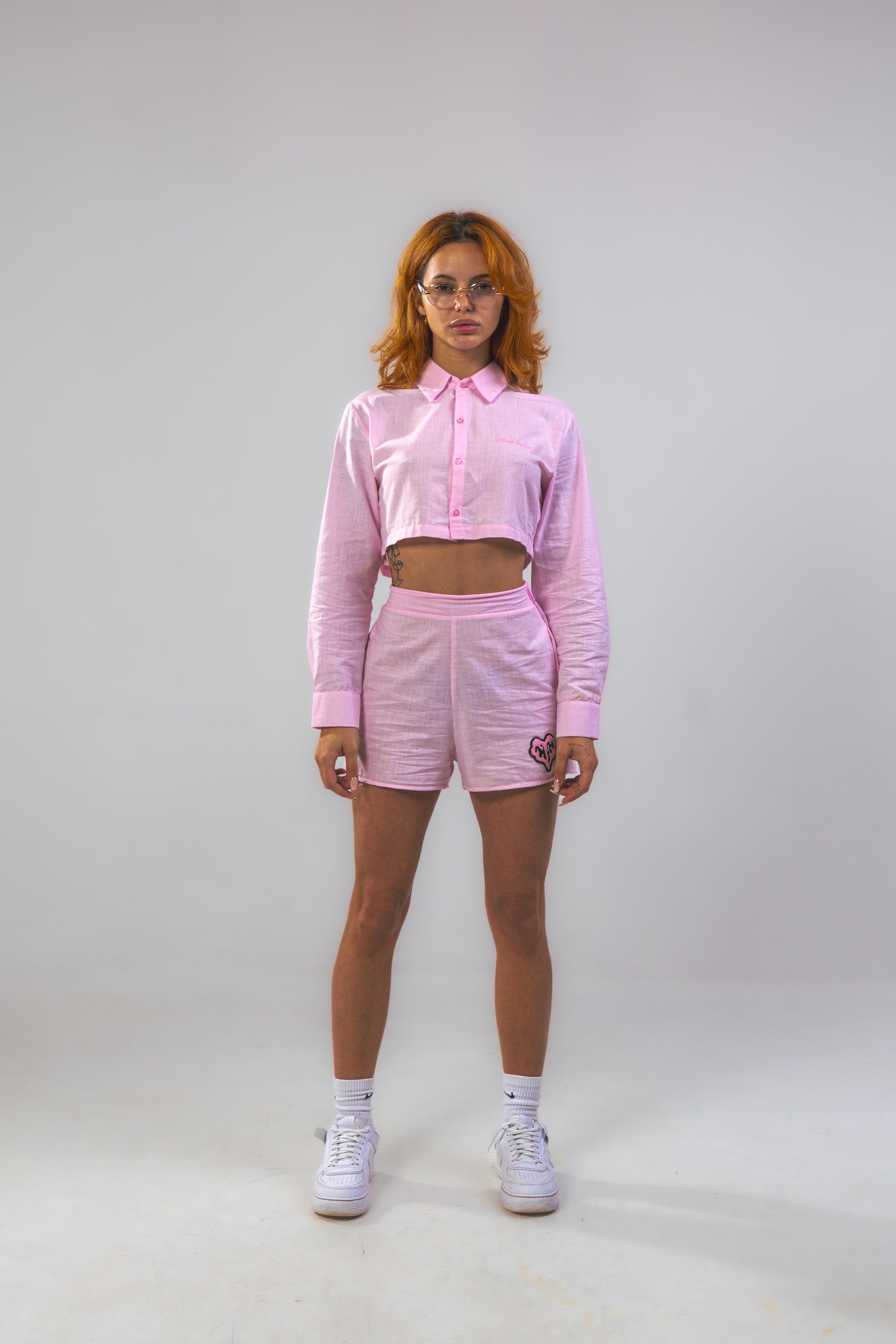 Pink Lady Linen Shirt