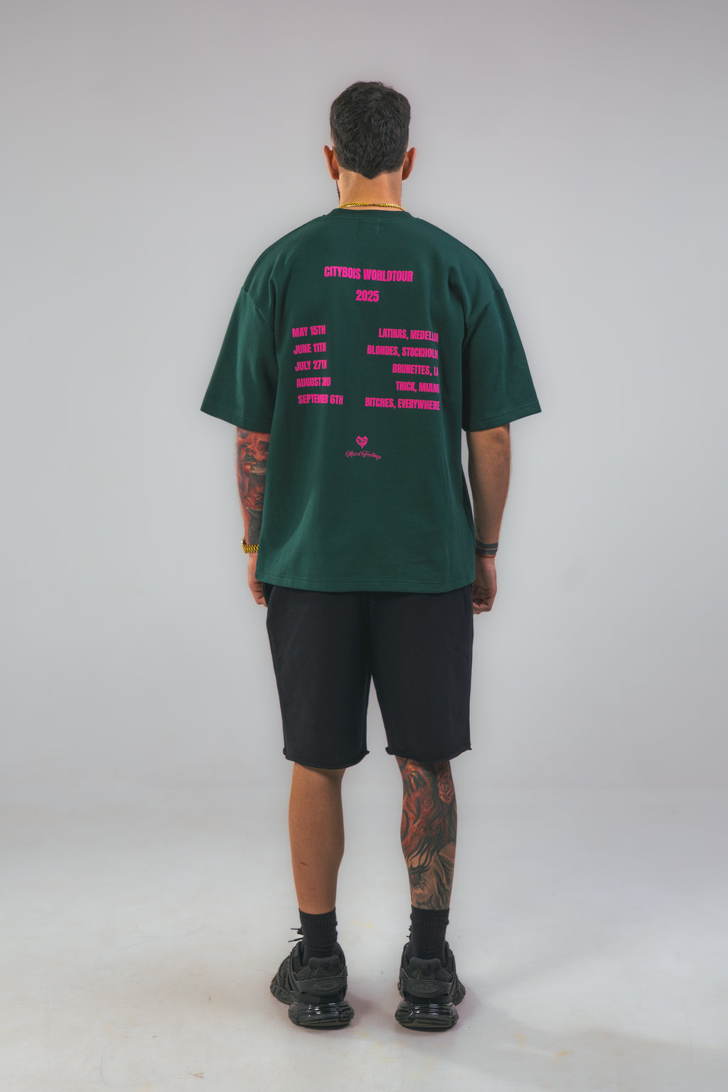Citybois Worldtour 2025 Green T-shirt