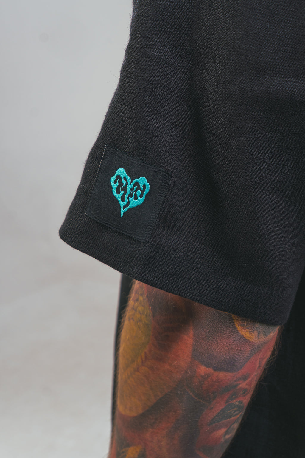 Black Linen Summer Set