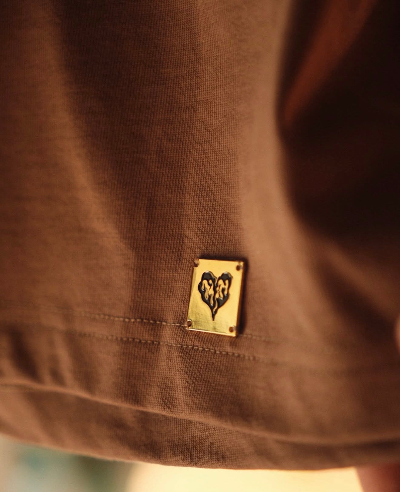 Not Interested Mocha T-Shirt